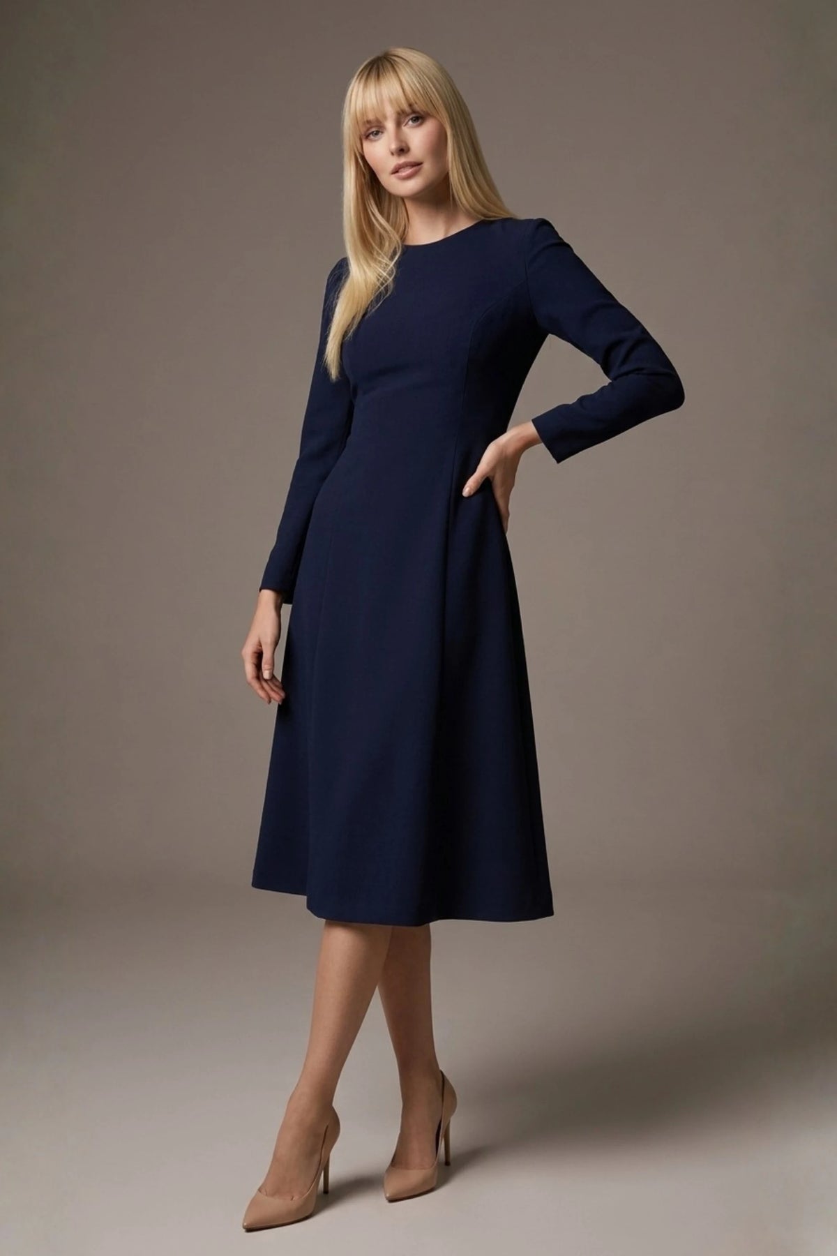 Turner Long Sleeve A-Line Dress – Diva Catwalk, image 13