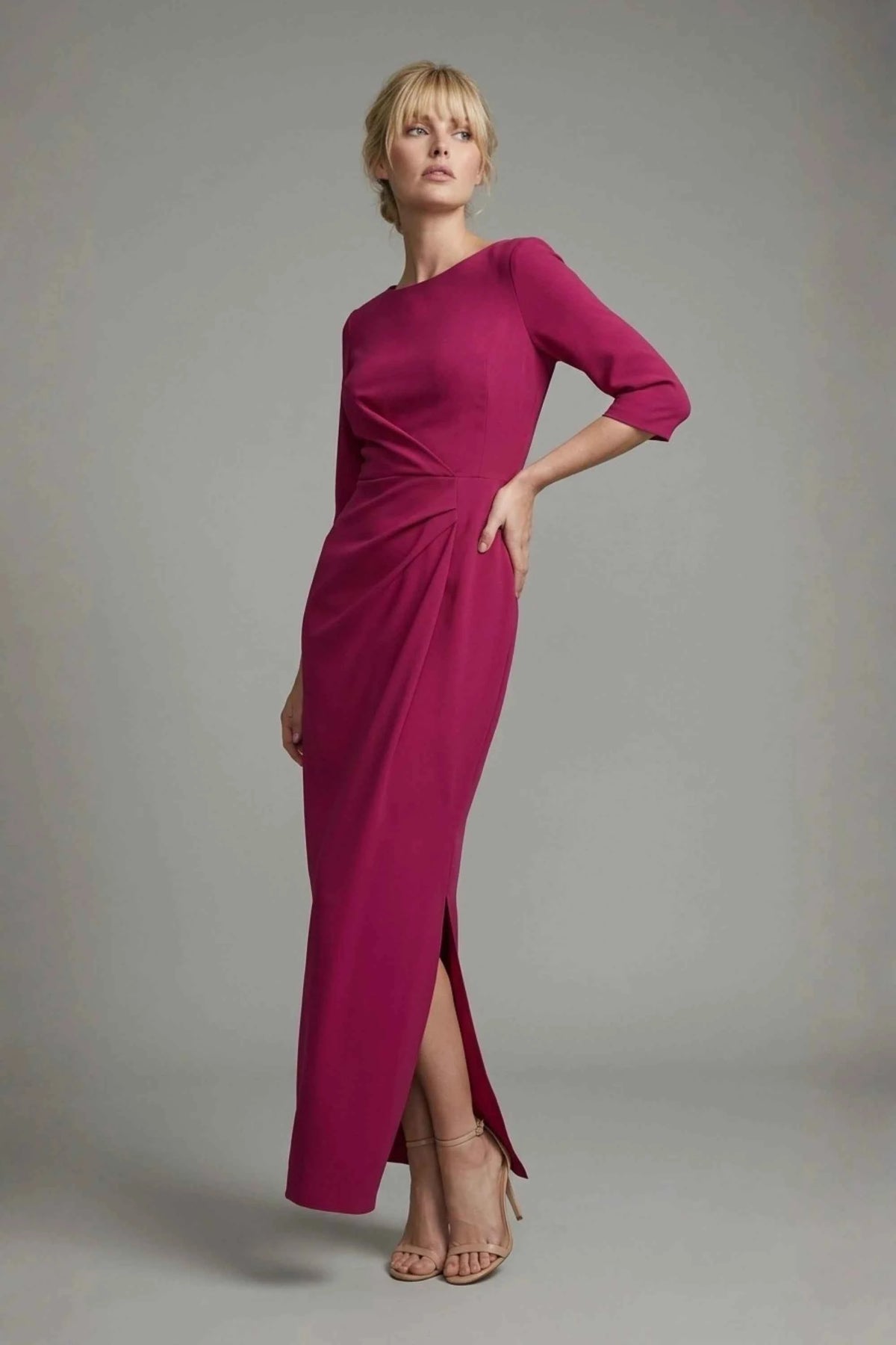 Havana Boat Neck Maxi Dress – Diva Catwalk, image 1