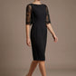 Lovelock French Lace Sleeve Dress