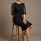 Lovelock French Lace Sleeve Dress