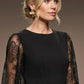 Lovelock French Lace Sleeve Dress