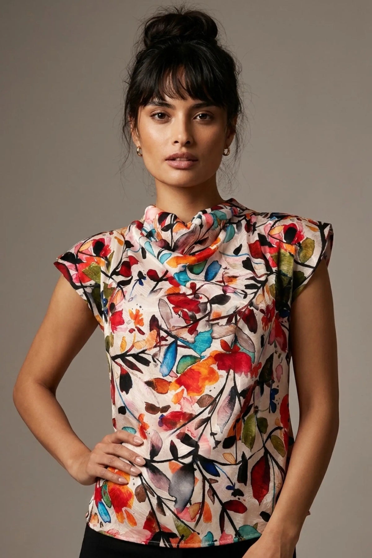 Arundel Cowl Neck & Swing Skirt Co-ord – Diva Catwalk, image 14