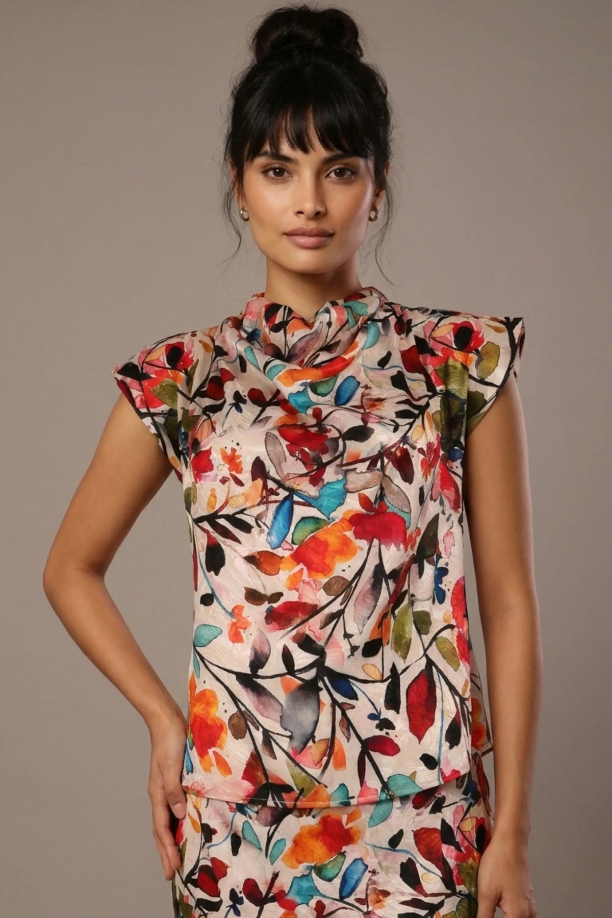 Arundel Cowl Neck & Swing Skirt Co-ord – Diva Catwalk, image 16