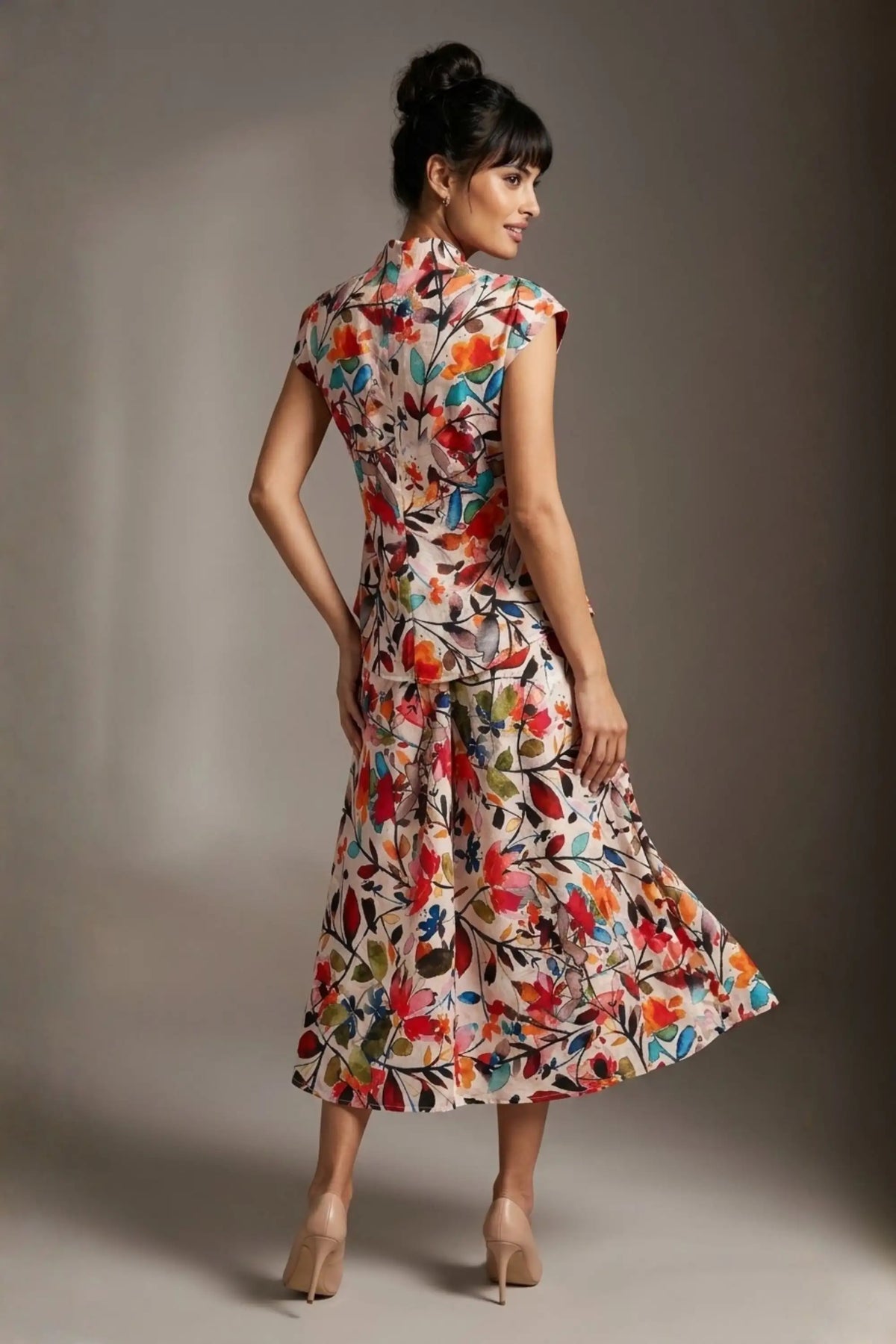 Arundel Cowl Neck & Swing Skirt Co-ord – Diva Catwalk, image 27