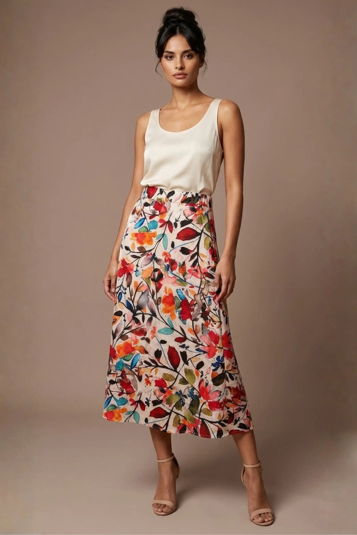 Arundel Cowl Neck & Swing Skirt Co-ord – Diva Catwalk, image 29