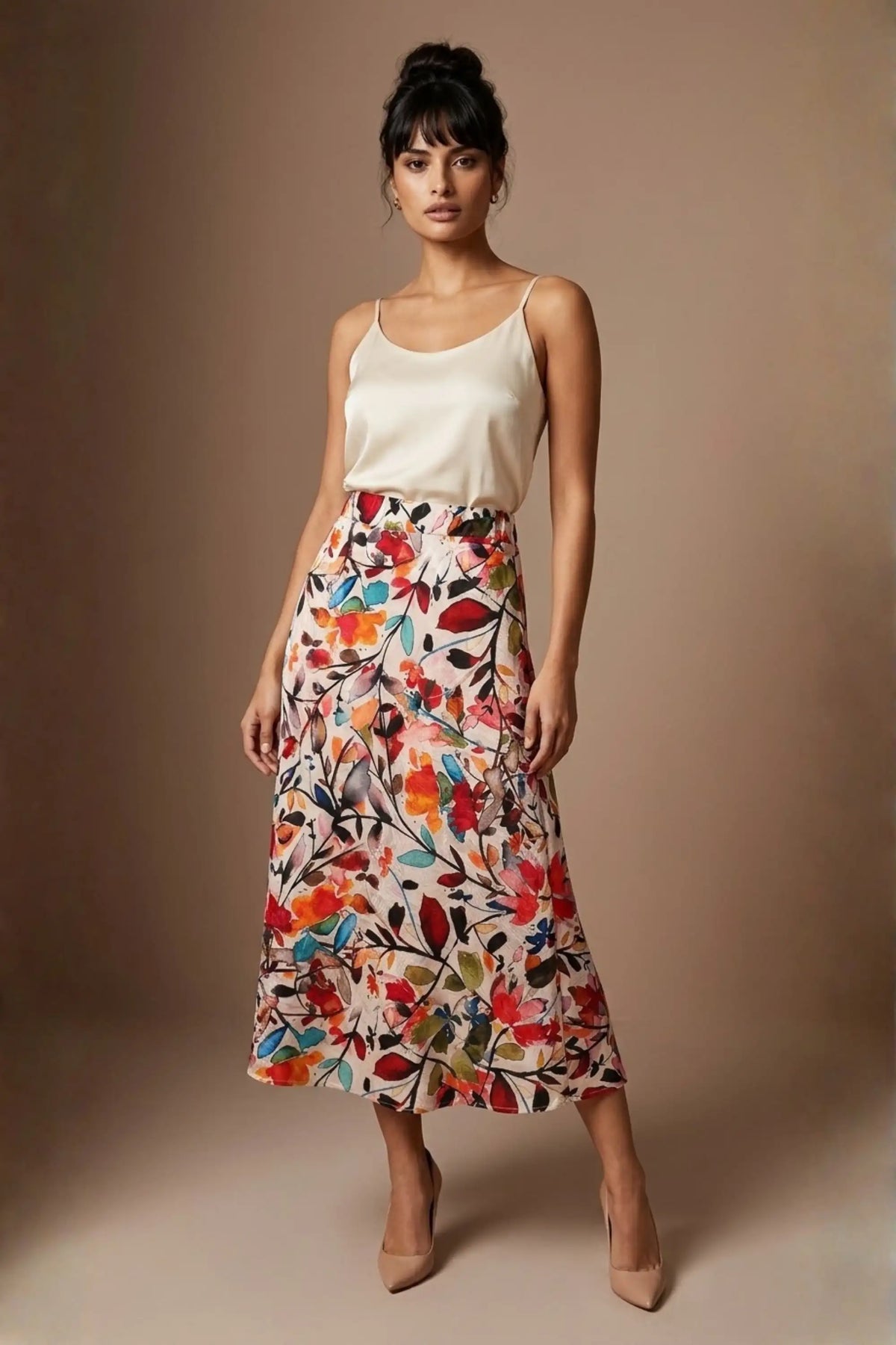 Arundel Cowl Neck & Swing Skirt Co-ord – Diva Catwalk, image 30