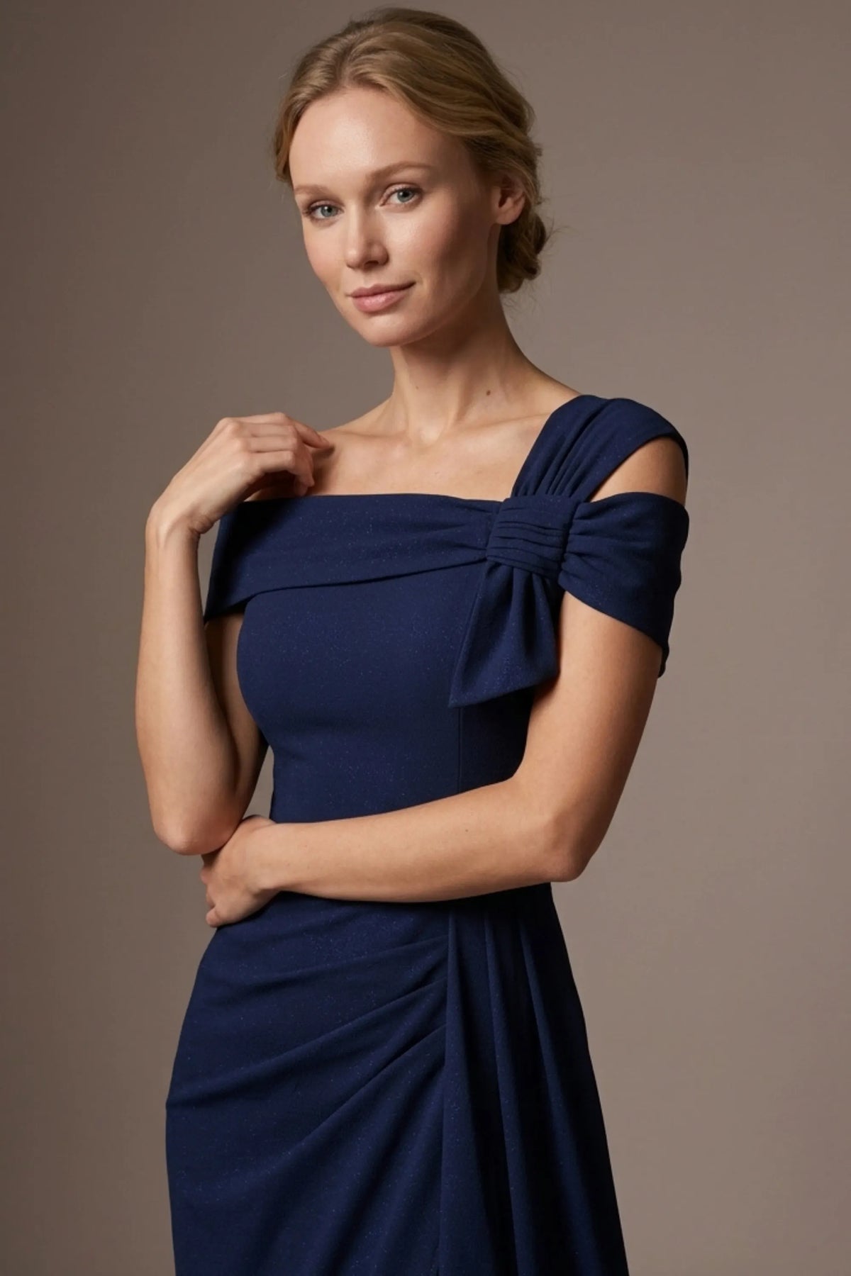 Olina Sculptural Off-The-Shoulder Drape Dress – Diva Catwalk, image 56
