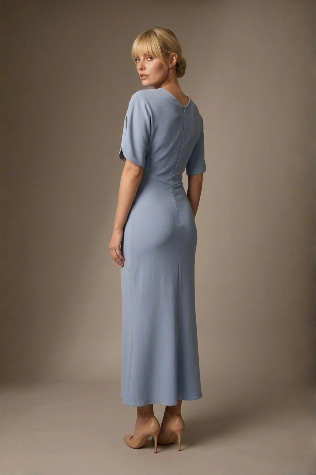 Cleopatra Ruched Midaxi Dress – Diva Catwalk, image 11