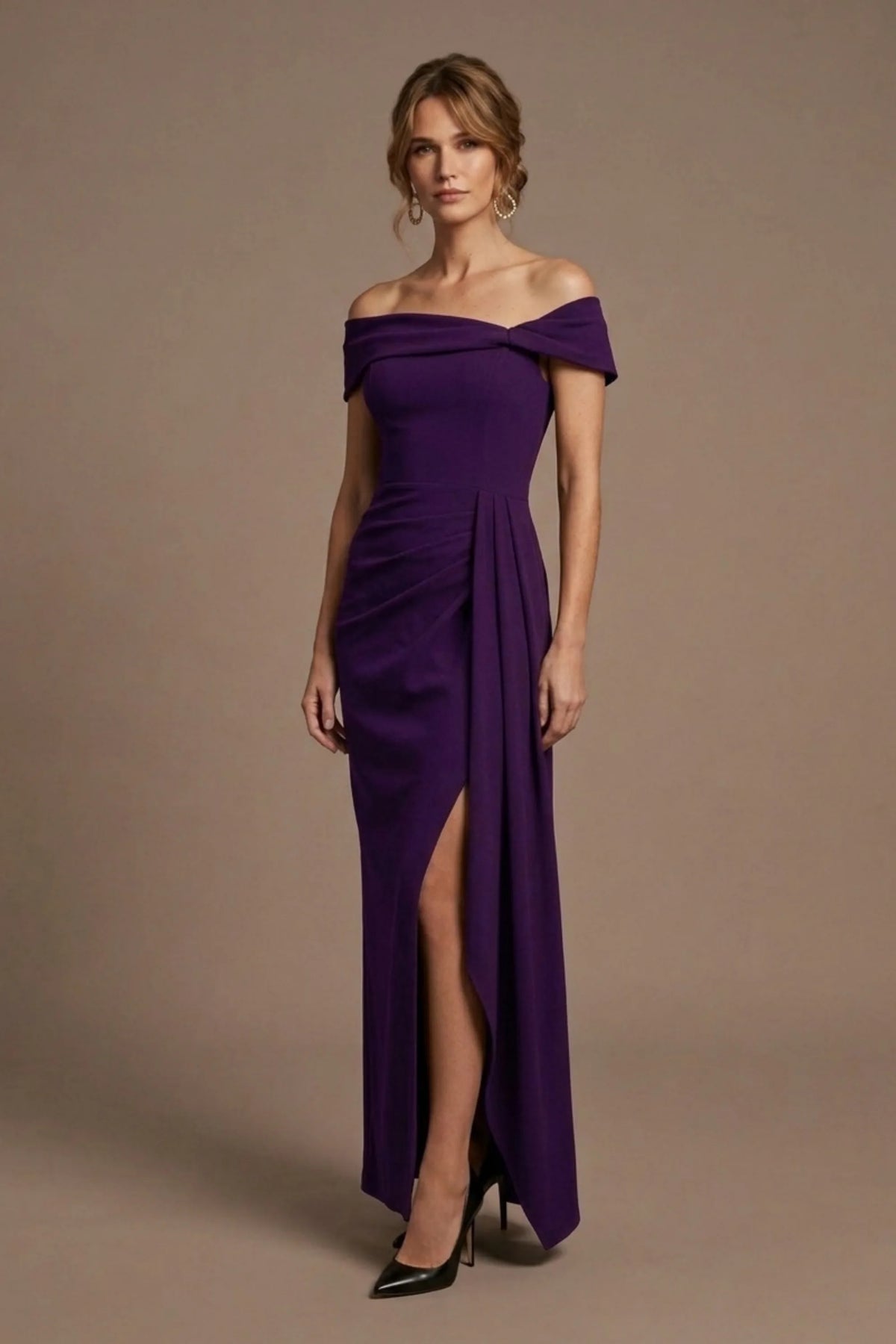 Othello Off-The-Shoulder Drape Maxi Dress – Diva Catwalk, image 29