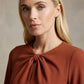 Muirfield Gathered Keyhole Pencil Dress