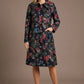 Brianca Floral Embroidered Coat