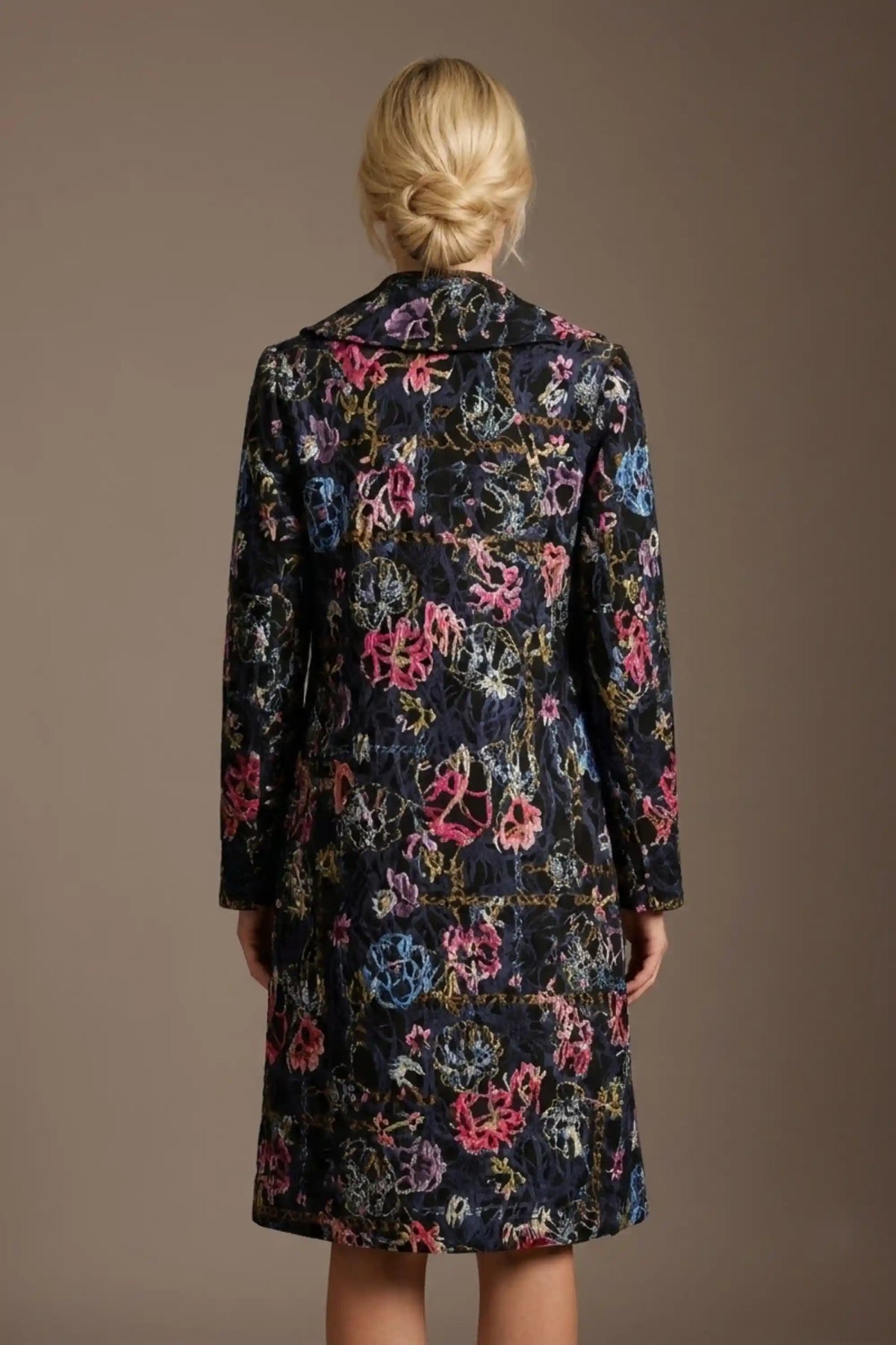 Brianca Floral Embroidered Coat – Diva Catwalk, image 10