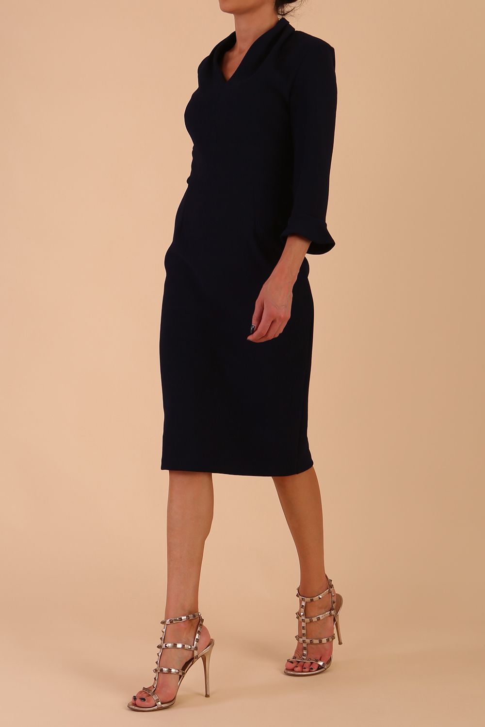 Adriana Pencil-Skirt Dress – Diva Catwalk, image 4