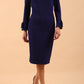 Alma Long Sleeve Pencil Dress 