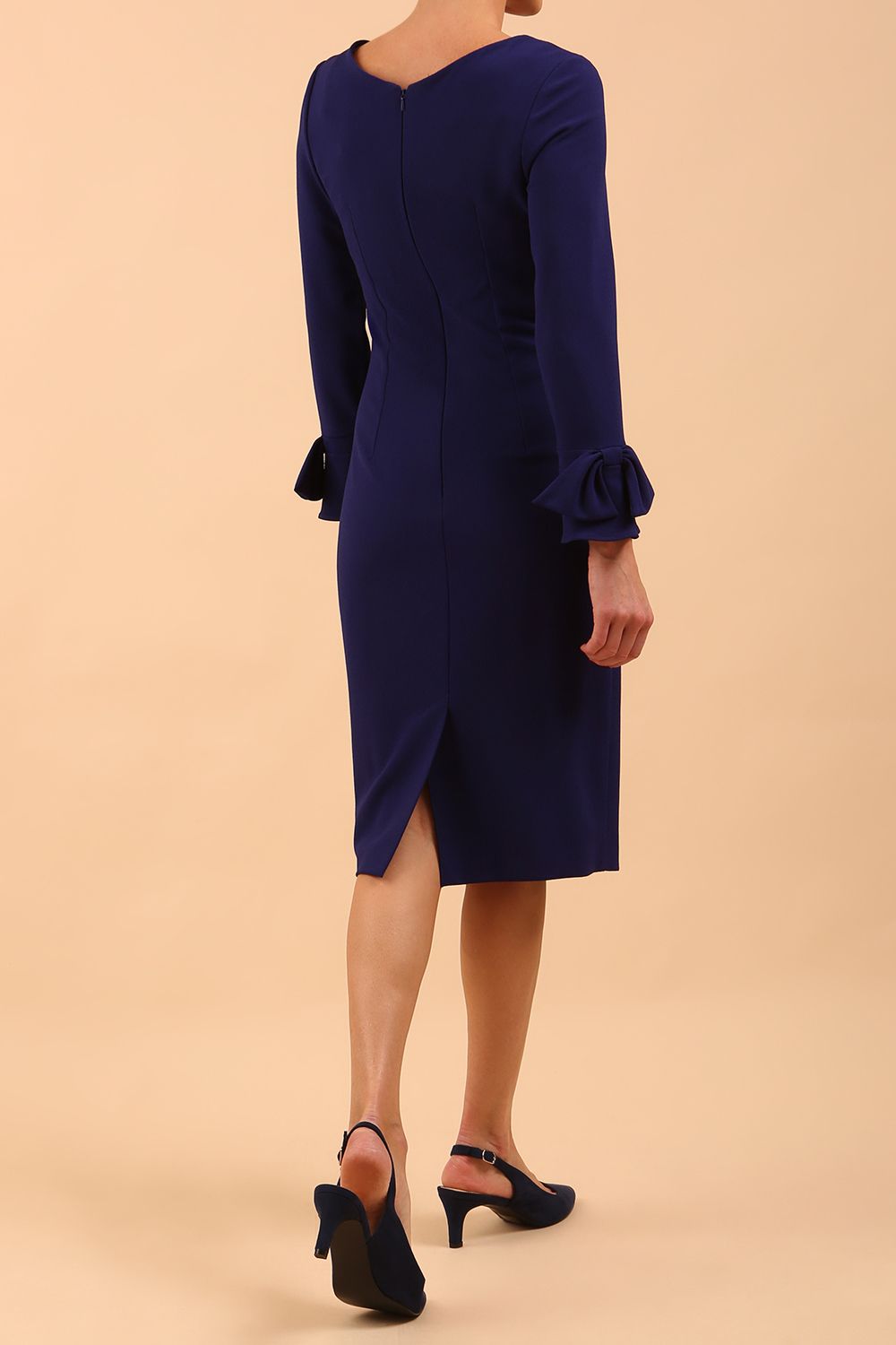 Alma Long Sleeve Pencil Dress 