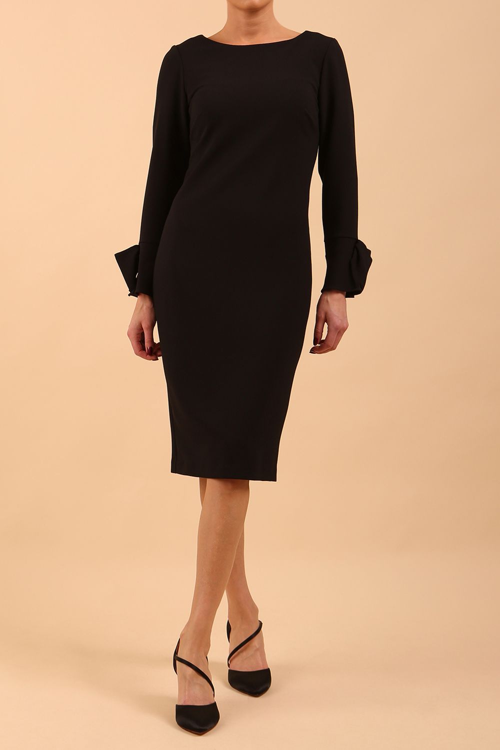 Alma Long Sleeve Pencil Dress – Diva Catwalk, image 3