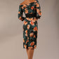 Alpa Wide Band Printed Dress 