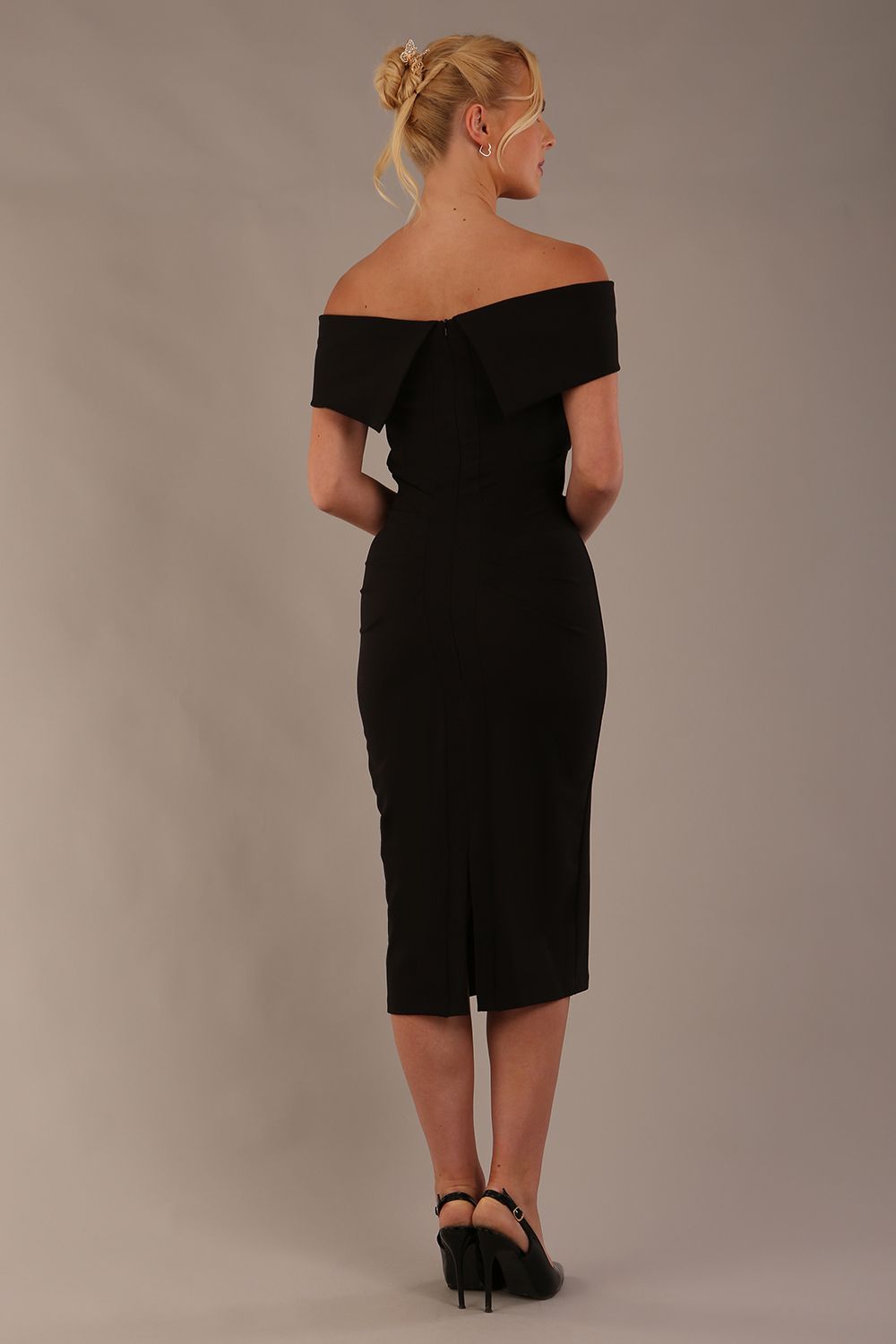Amelia Off Shoulder Pencil dress – Diva Catwalk, image 5