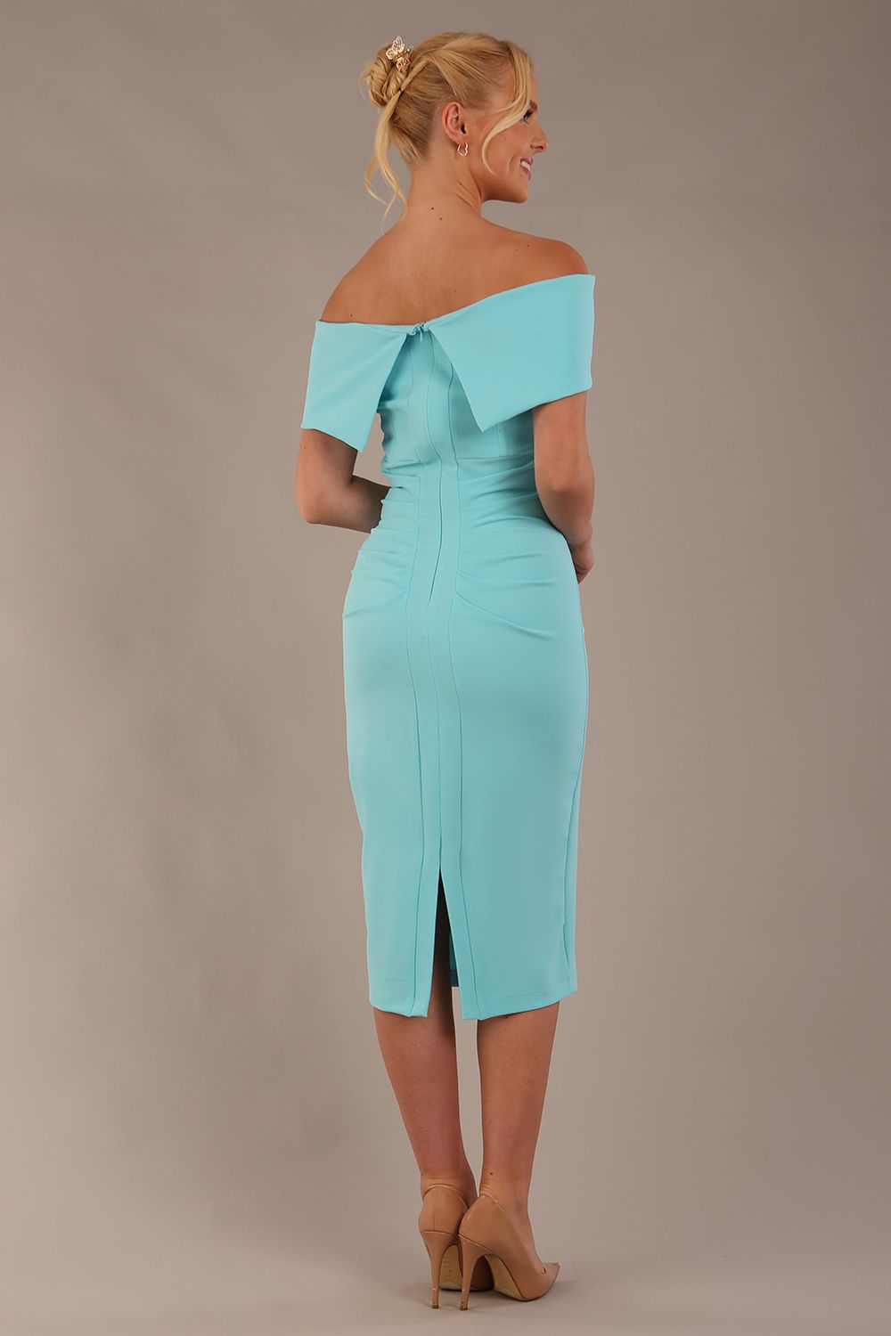 Amelia Off Shoulder Pencil dress – Diva Catwalk, image 16
