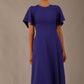 Anders Petal Sleeve A-Line Dress 