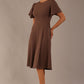Anders Petal Sleeve A-Line Dress 