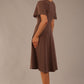 Anders Petal Sleeve A-Line Dress 