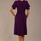 Anders Petal Sleeve A-Line Dress 