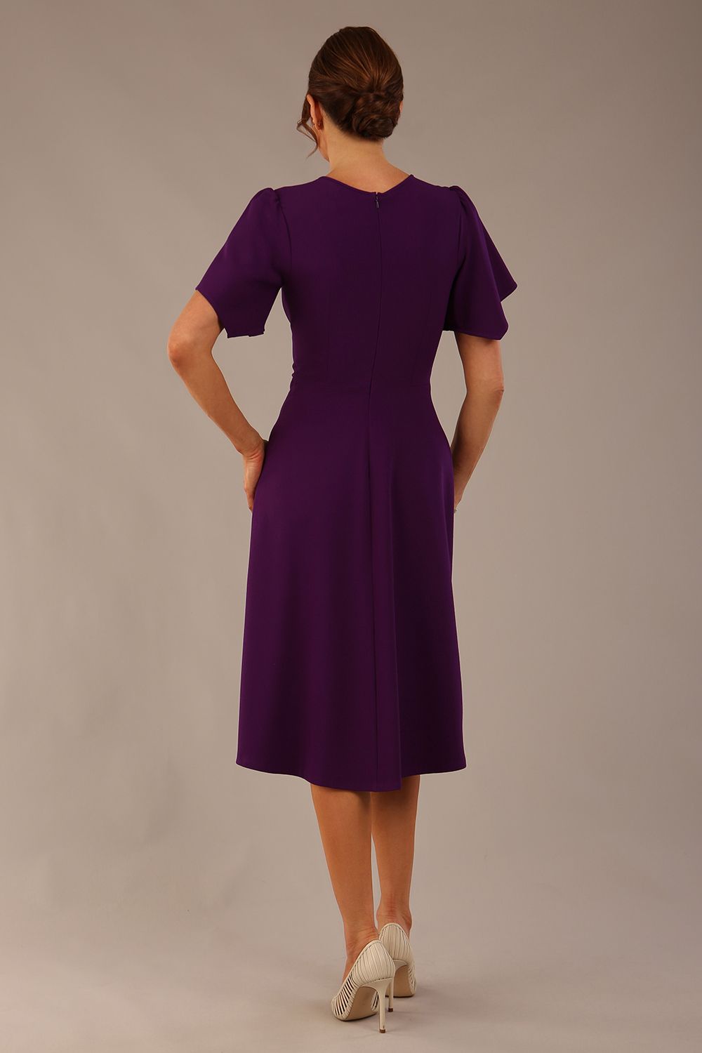 Anders Petal Sleeve A-Line Dress – Diva Catwalk, image 13