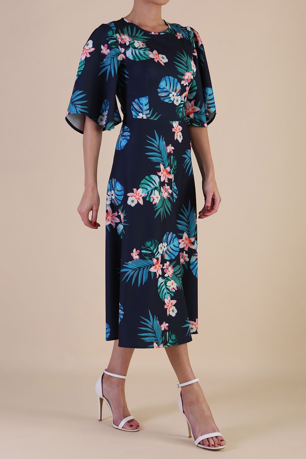 Ariana A-Line Midaxi Dress – Diva Catwalk, image 17