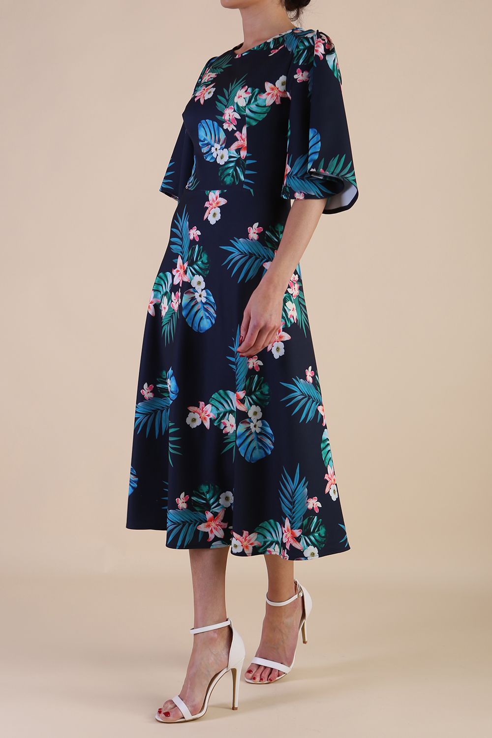 Ariana A-Line Midaxi Dress – Diva Catwalk, image 18