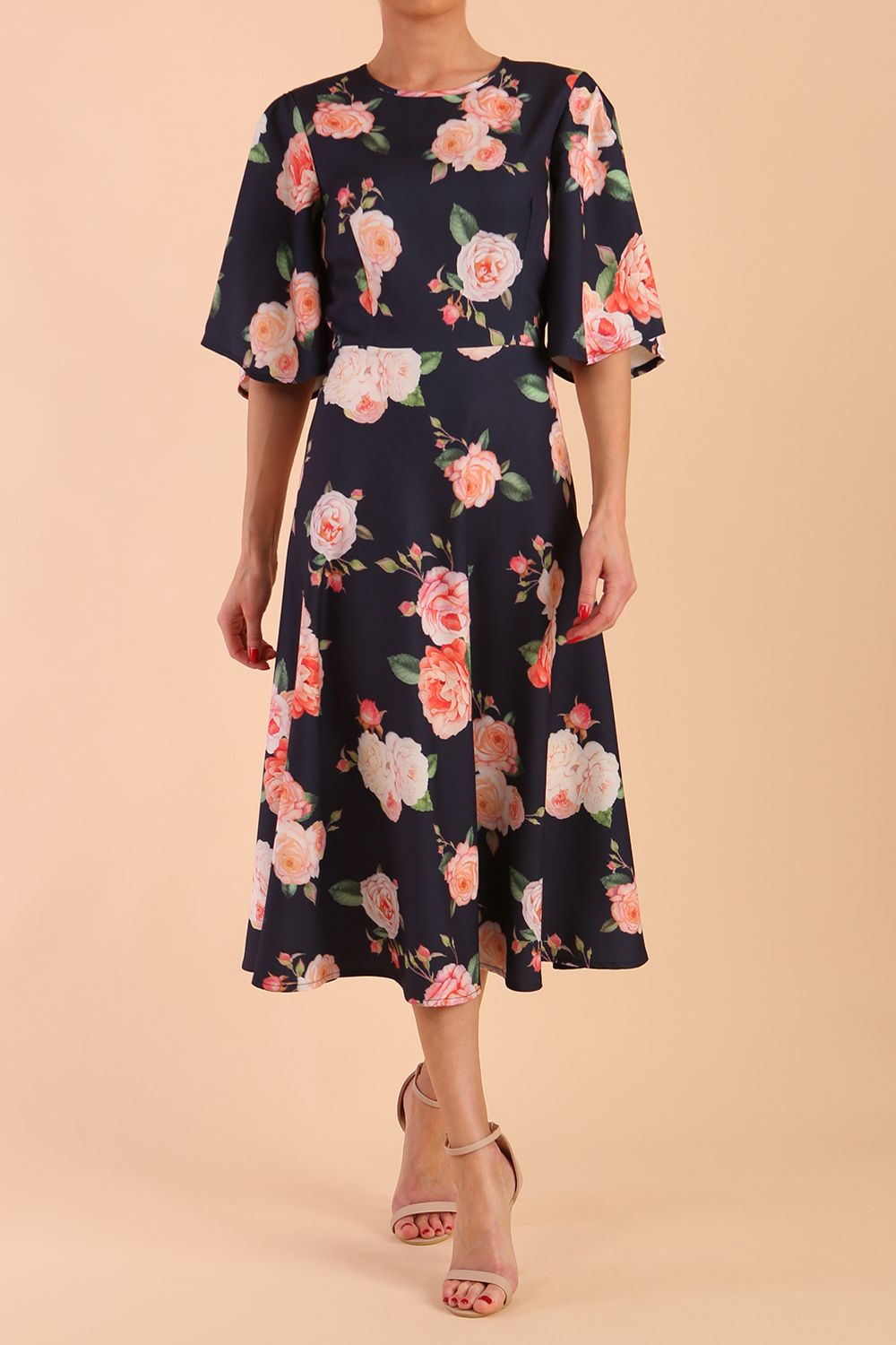 Ariana A-Line Midaxi Dress – Diva Catwalk, image 9