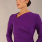 Asymetric 3/4 Sleeves Pencil Dress 