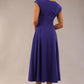 Audrey A-line Midi Dress With Pockets 