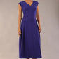 Audrey A-line Midi Dress With Pockets 