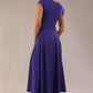 Audrey A-line Midi Dress With Pockets 