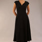Audrey A-line Midi Dress With Pockets 
