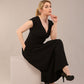 Audrey A-line Midi Dress With Pockets 