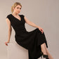 Audrey A-line Midi Dress With Pockets 