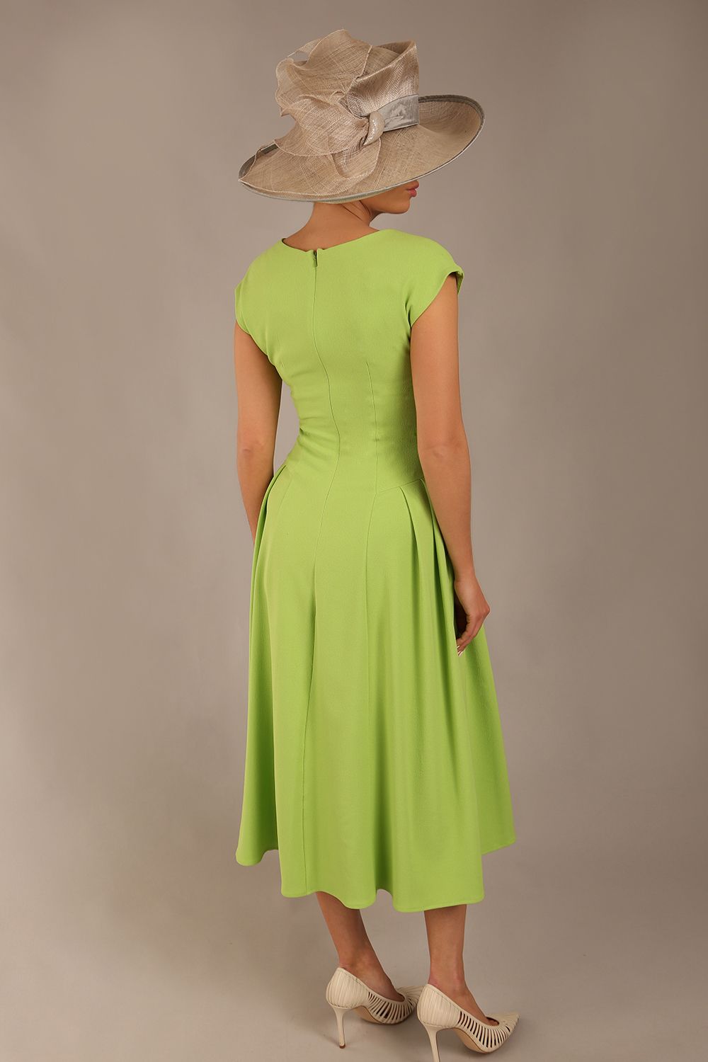 Audrey A-line Midi Dress With Pockets – Diva Catwalk, image 20