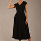 Audrey A-line Midi Dress With Pockets 