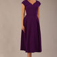 Audrey A-line Midi Dress With Pockets 