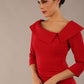Bentley 3/4 Sleeve Knee Length Pencil Dress 