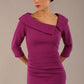 Bentley 3/4 Sleeve Knee Length Pencil Dress 