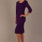 Bentley 3/4 Sleeve Knee Length Pencil Dress 