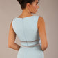 Bijou Sleeveless Bodycon Pencil Dress with Satin Detail 