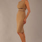 Bijou Sleeveless Bodycon Pencil Dress with Satin Detail 