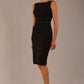 Bijou Sleeveless Bodycon Pencil Dress with Satin Detail 