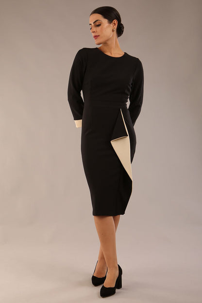 Bounty Contrast Pencil Dress 