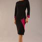 Bounty Contrast Pencil Dress 