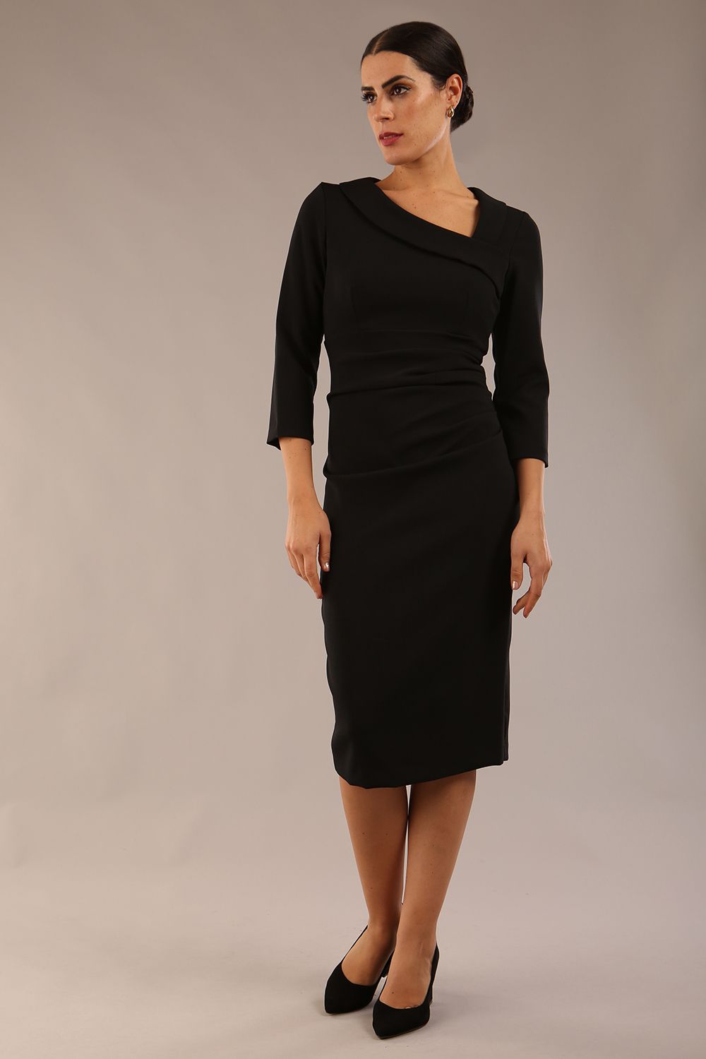 Bouvier Sleeved Pencil Dress – Diva Catwalk, image 8